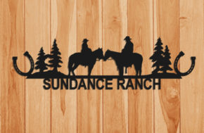 Personalized Stall Signs and Wall Hangings